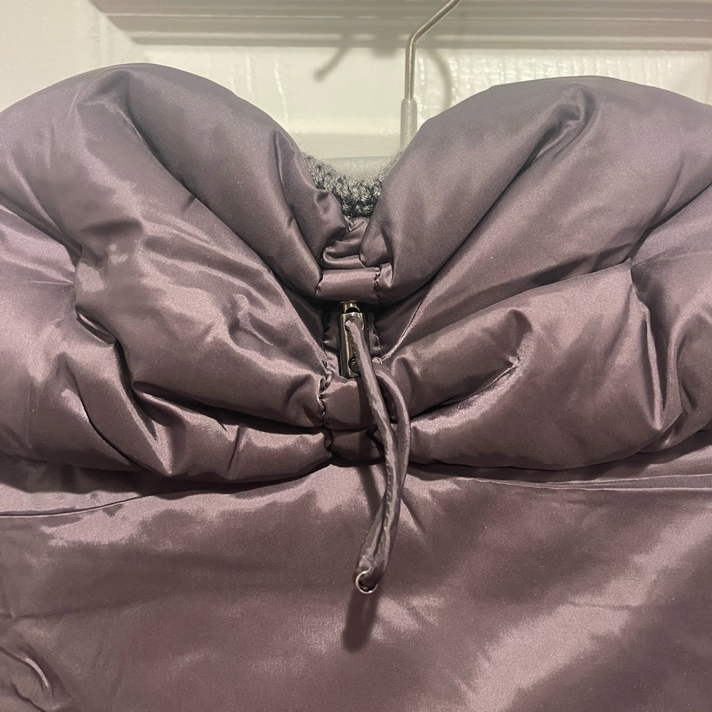 Seventy Down Brown Puffer Jacket - image 3